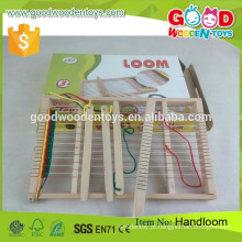 Brinquedos Handloom para crianças simples e adoráveis ​​DIY Teares de madeira inteligentes para venda